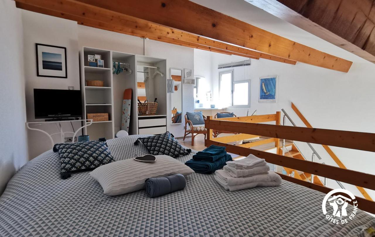 Apartment La Sirene - Loft Moderne Et Lumineux Avec Vue Panoramique Sur Mediterranee Et Port De Plaisance
